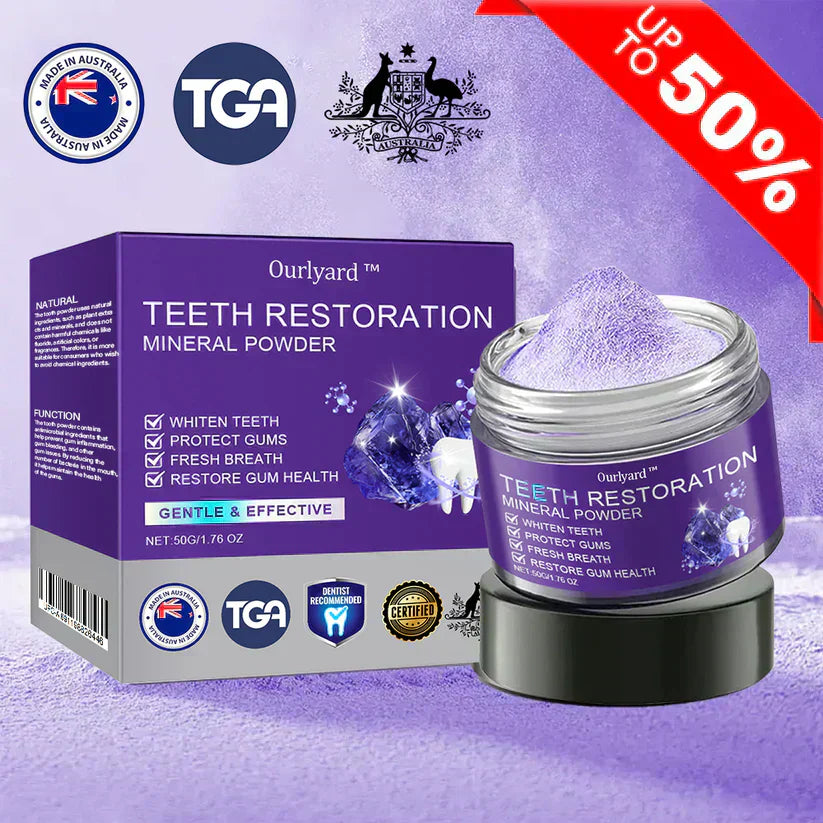 Tooth Powder โ Natural Whitening & Fresh Breath!