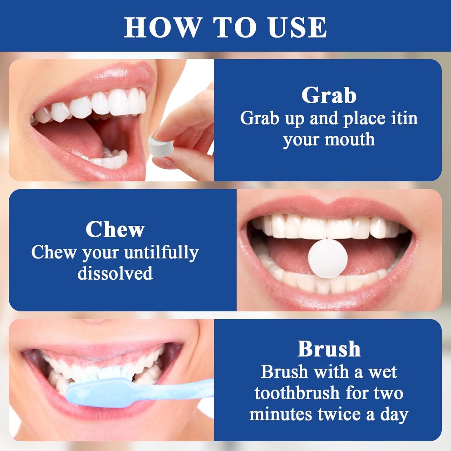 Biöm® NoBS | Enamel-Rebuilding Toothpaste Tablets