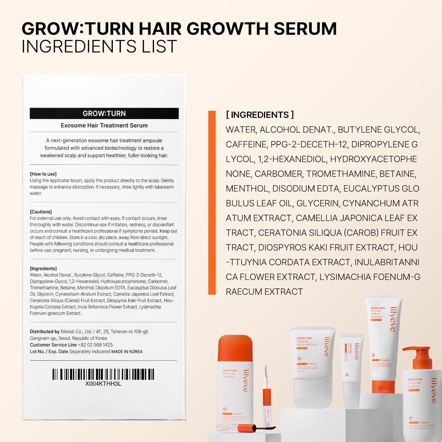 Lilyeve® Growturn Hair Serum